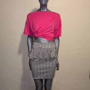 Sensational Collection Peplum Skirt Medium | Y2K / Early 2000s Inspired | Hounds